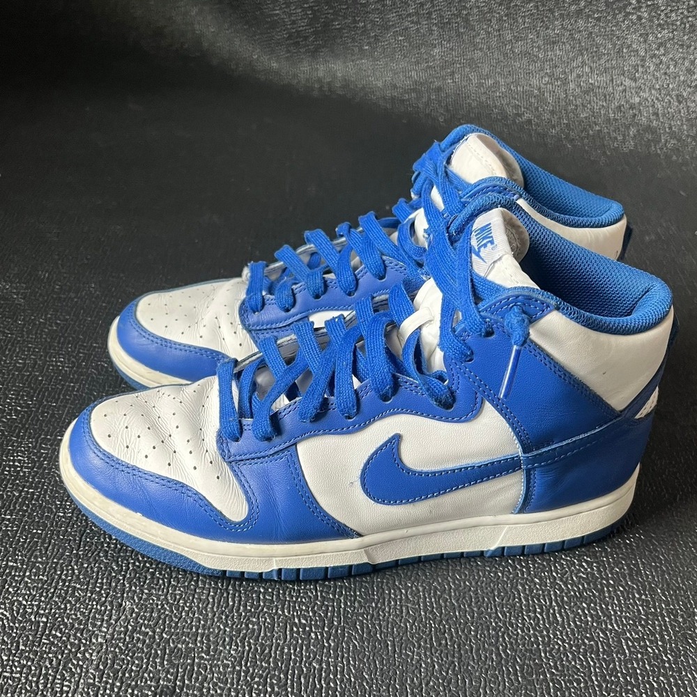 Nike Dunk High Kentucky Game Royal White Blue DD1399-102 Mens 9 Retro Basketball